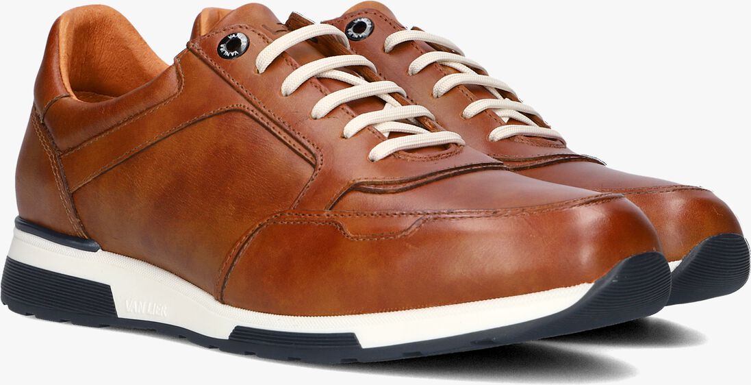 VAN LIER cognac van lier lage sneakers 2355500