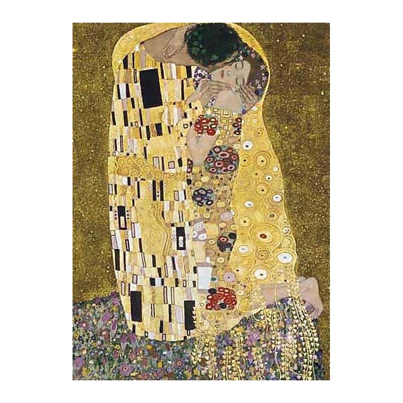 Puzzle 1000 pièces - Gustav Klimt - Le baiser