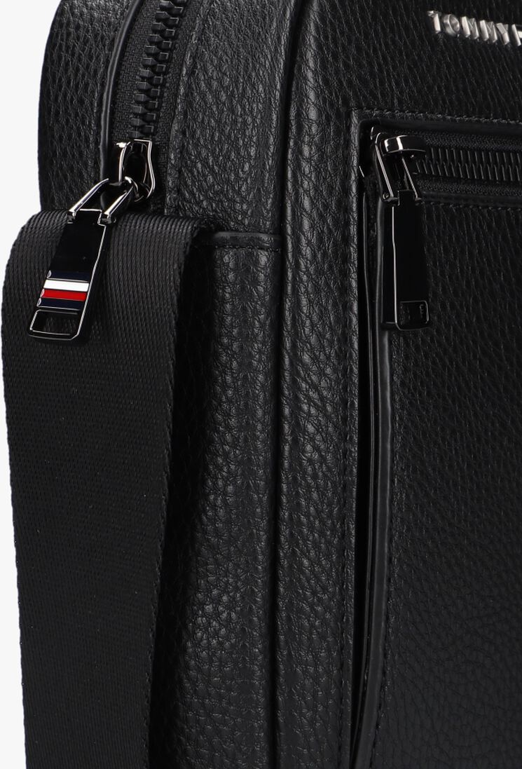 TOMMY HILFIGER zwarte tommy hilfiger reportertas th central mini reporter