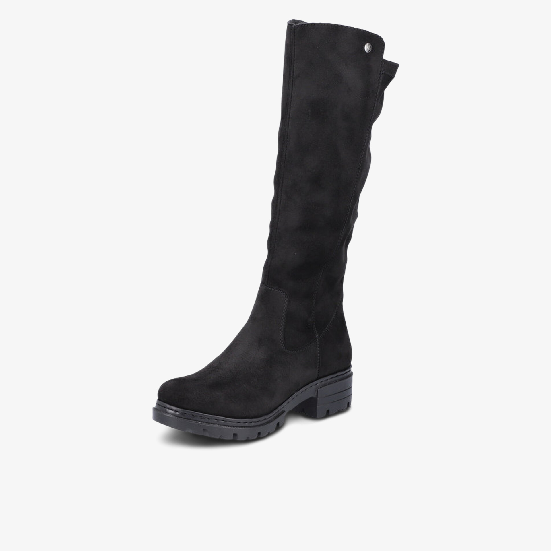 rieker Damen klassische Stiefel schwarz