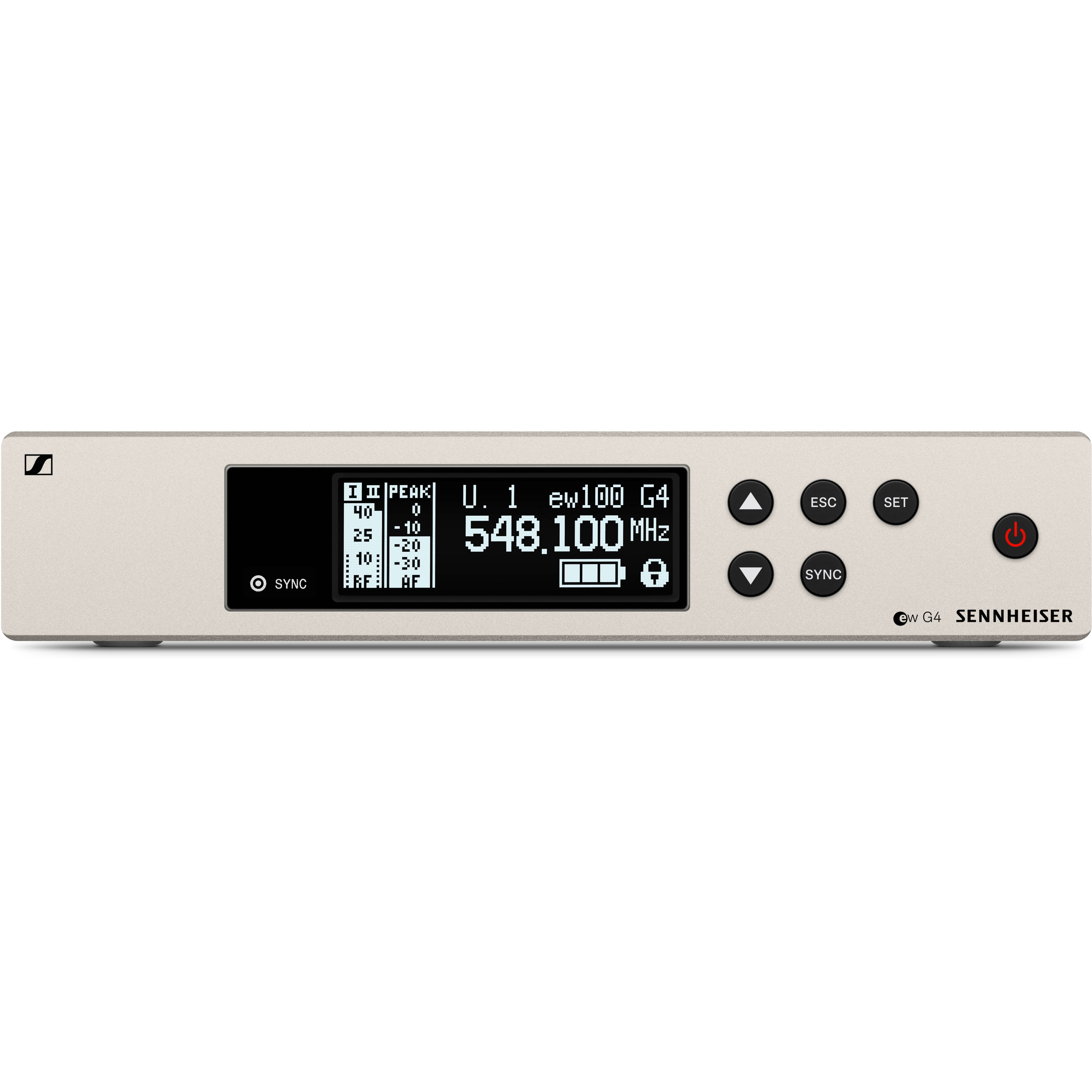Sennheiser EM 100 G4-G ontvanger (566 - 608 MHz)