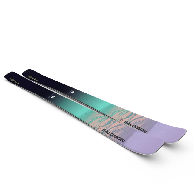 STANCE 84  Skis All-Moutain femme Black/ArubaBlue/PatricianPurple