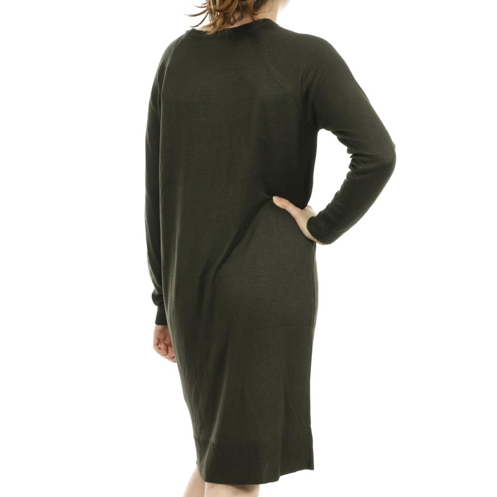 Vero Moda Robe Pull Kaki Femme Vero Moda Meghan