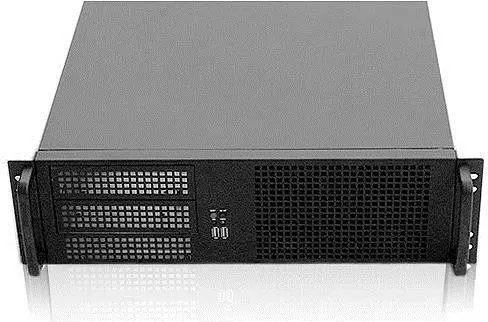 Netrack Server Case - Rack-monterbar 3U - ATX - sort - USB