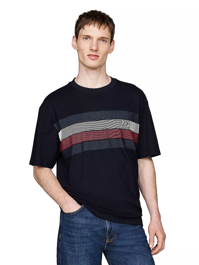 TOMMY HILFIGER T-Shirt dunkelblau