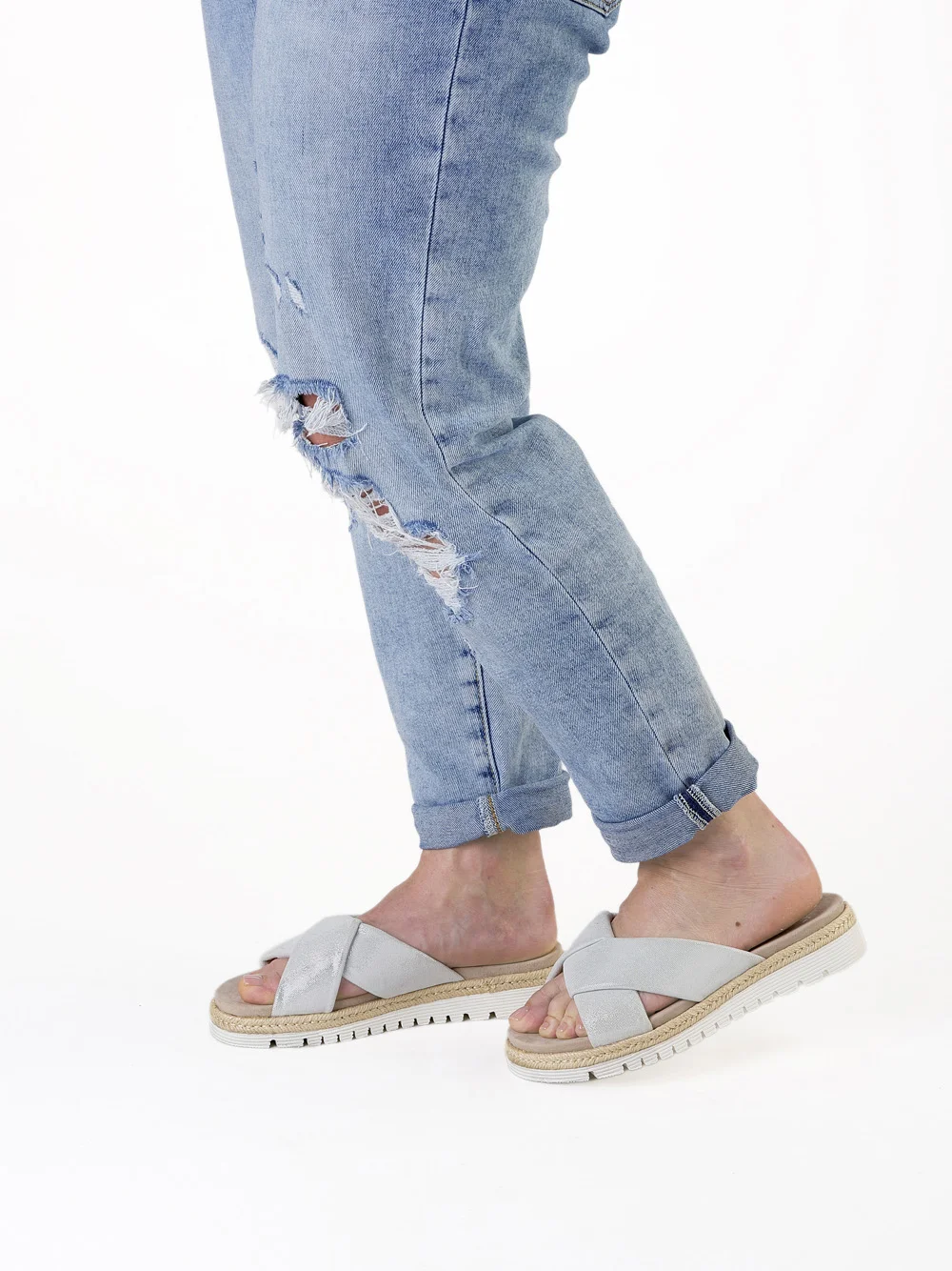 Pantolette Jamaika offwhite