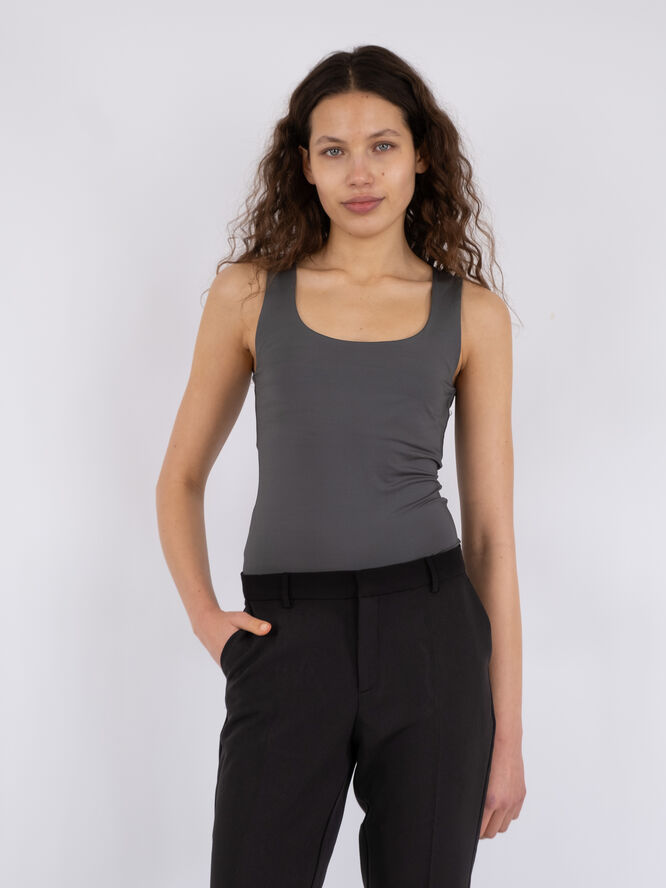 Neo Noir Sophia Jersey Top Antracit
