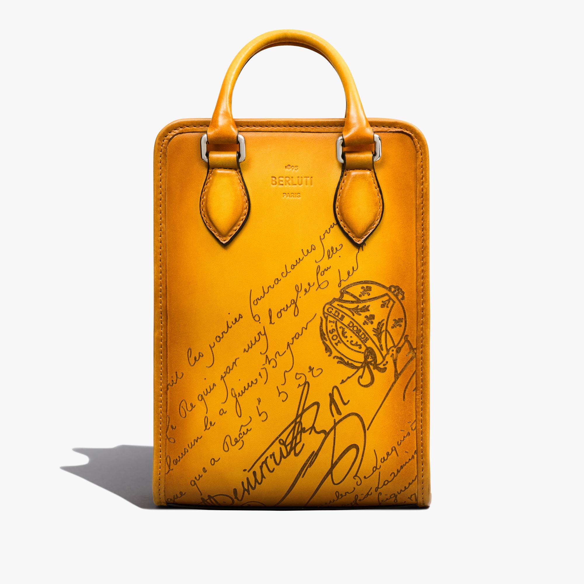 Sac Bandoulière Premier Jour Gulliver En Cuir Scritto