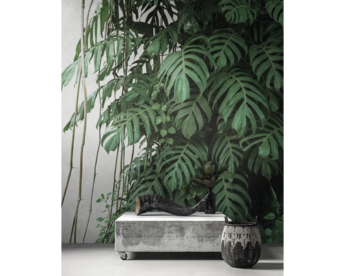 Vliesbehang 38241-1 The Wall Monstera 3D 7-delige set 371 x 280 cm