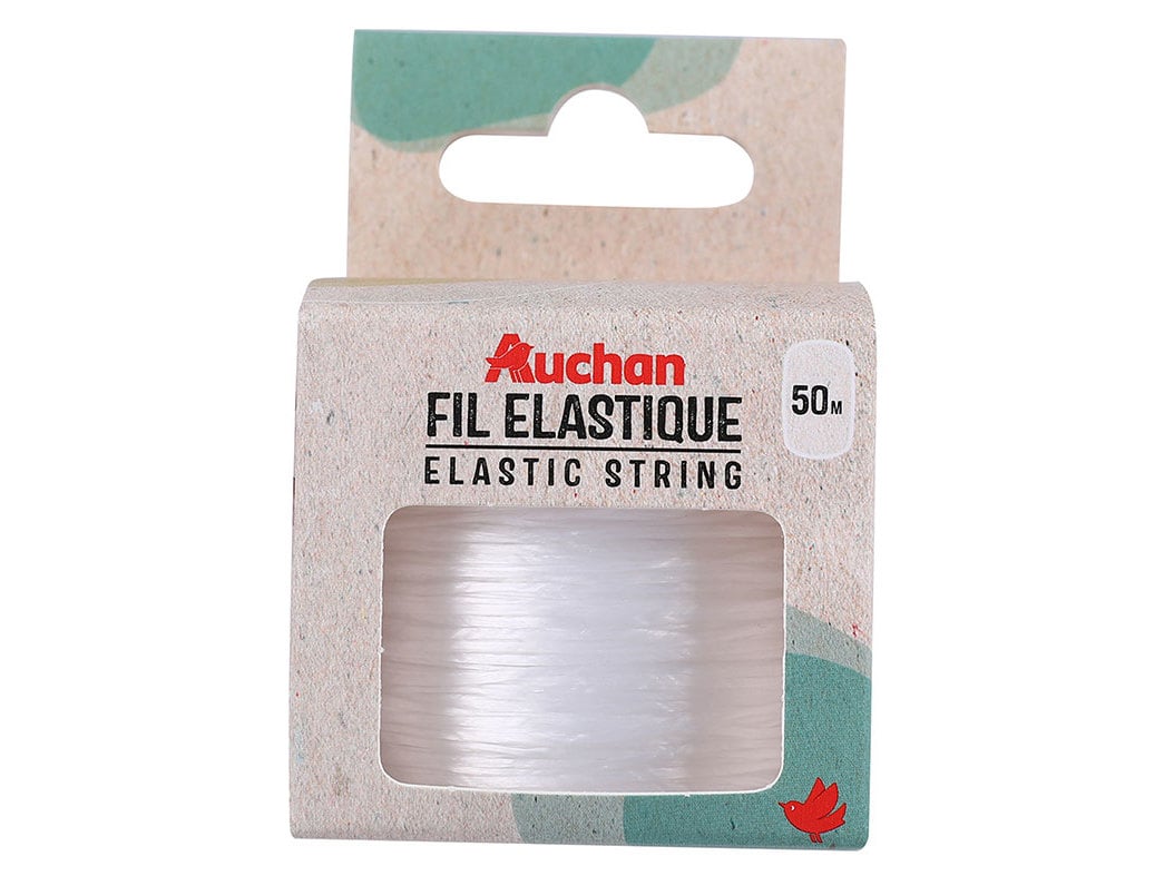 FIO ELÁSTICO AUCHAN PARA PÉROLAS