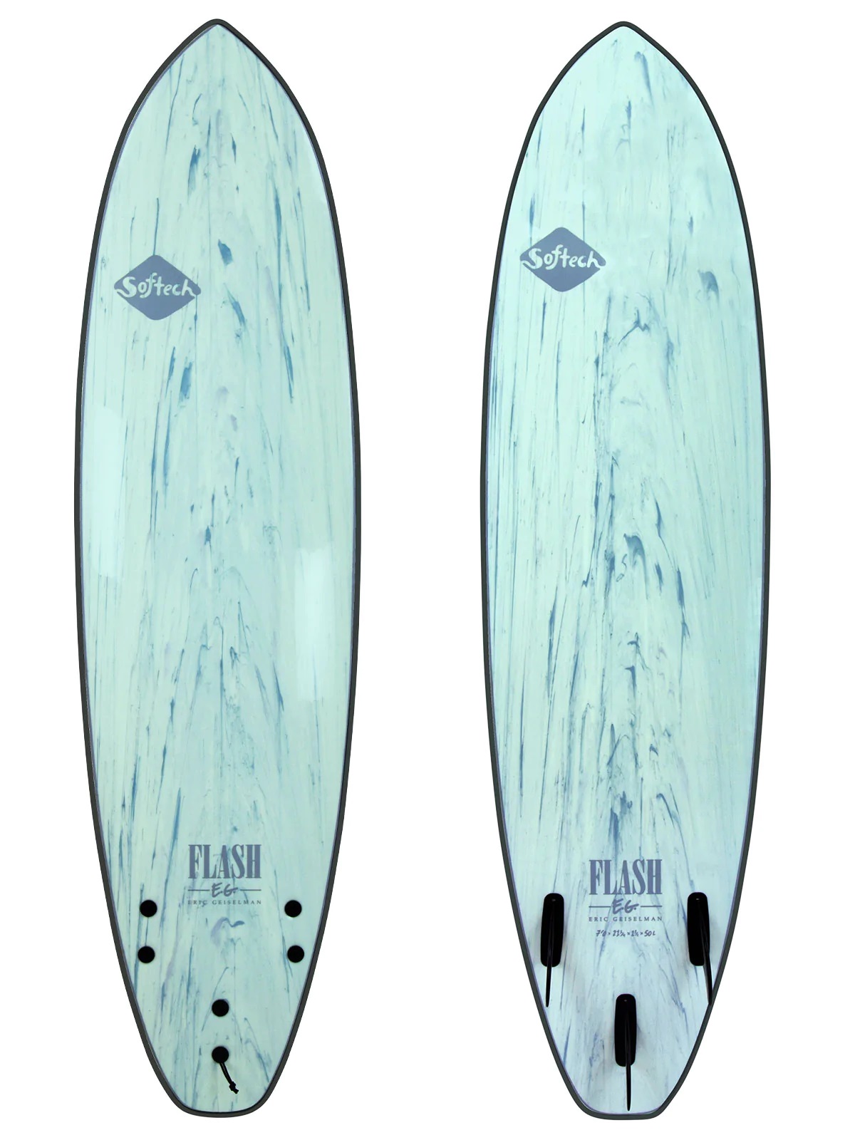 Softech Flash Eric Geiselman - 6'6 - FCS II Mint Marble