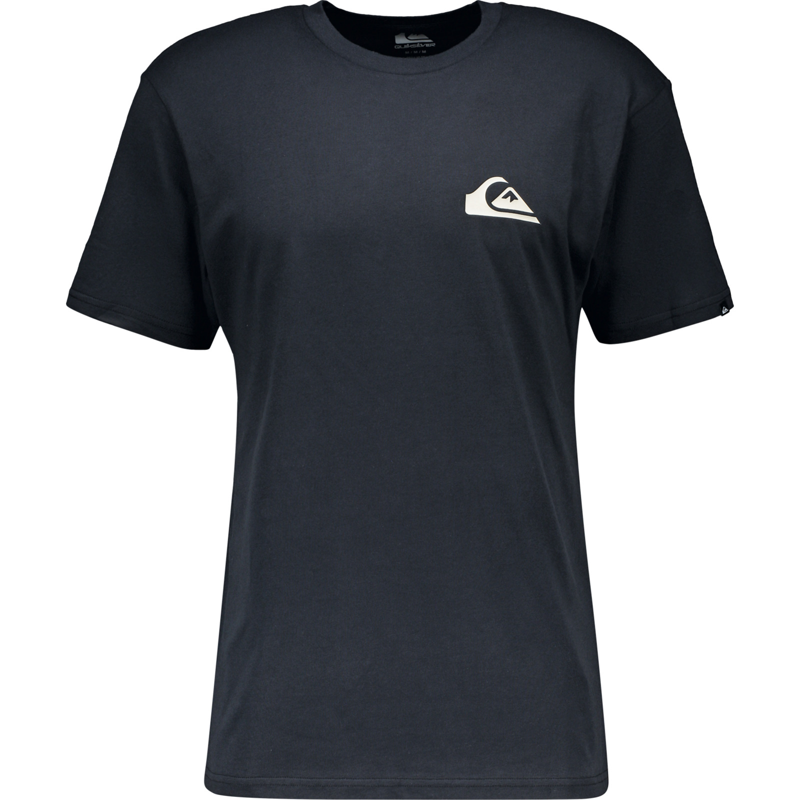 Quiksilver Herren-T-Shirt EV mini Logo S, schwarz