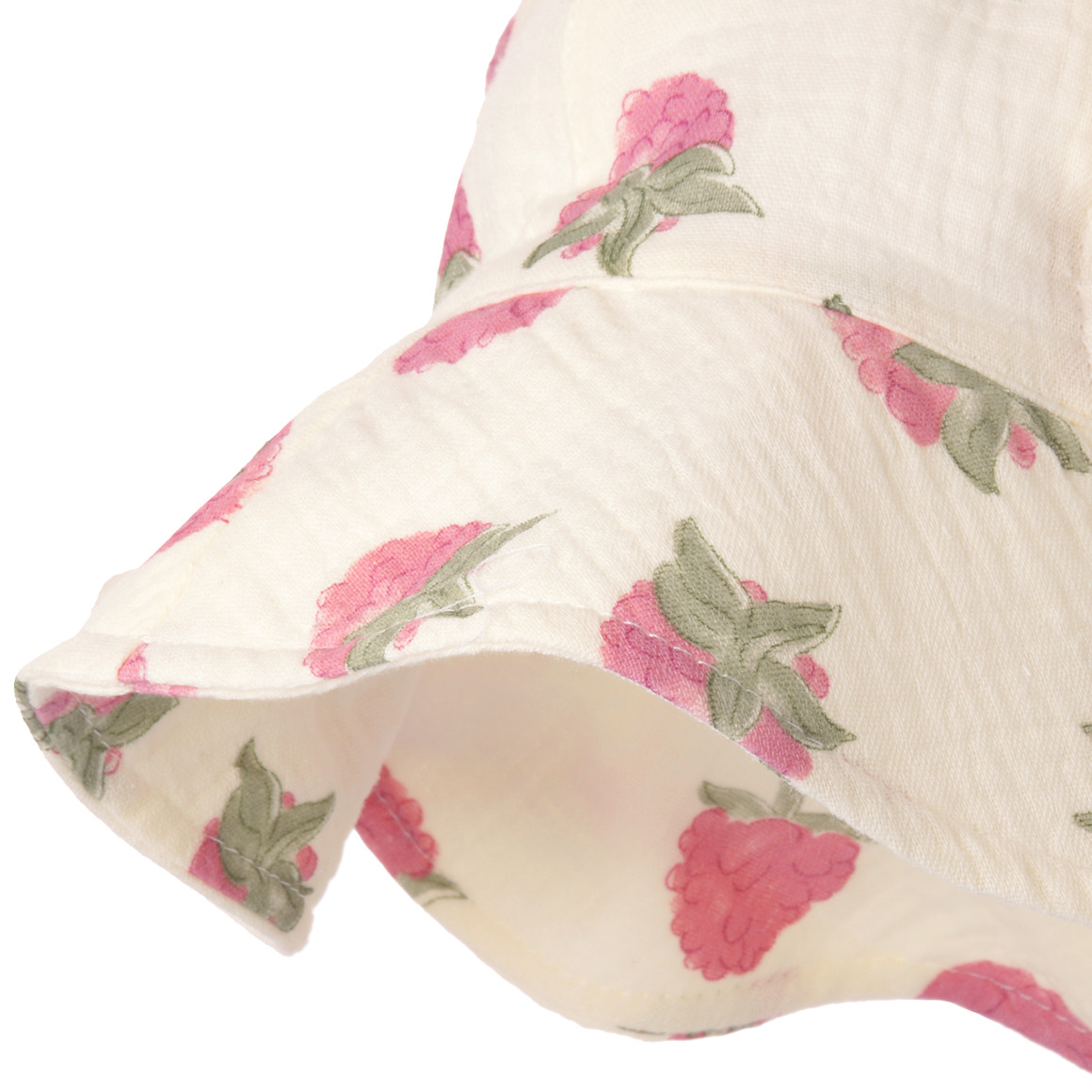 Topolino Pure Collection Mädchen Hut aus Musselin creme