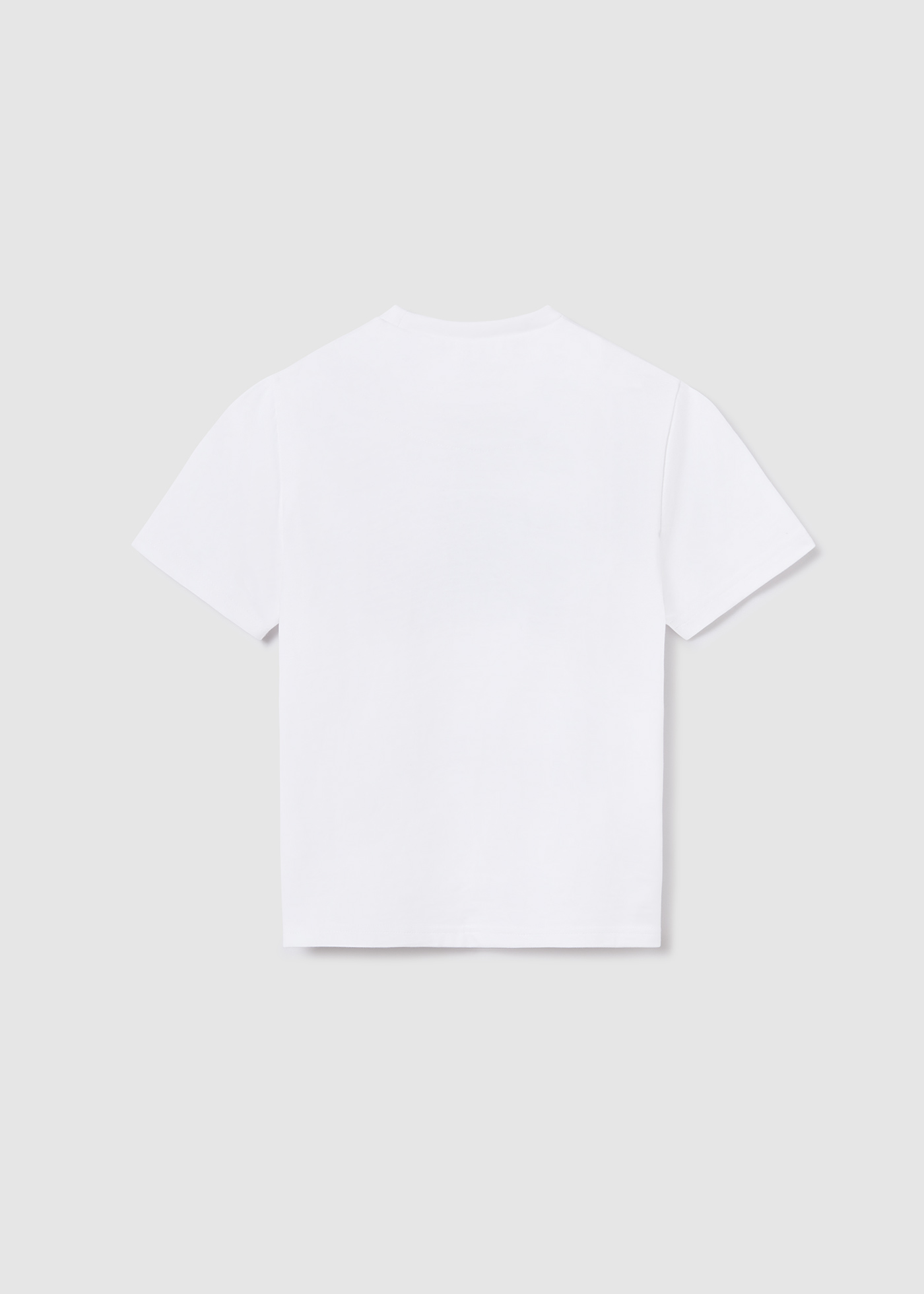 Camiseta infantil de manga curta com estampa.