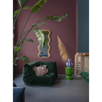 Flexa Creations muurverf kleurtester mat nice aubergine 30 ml