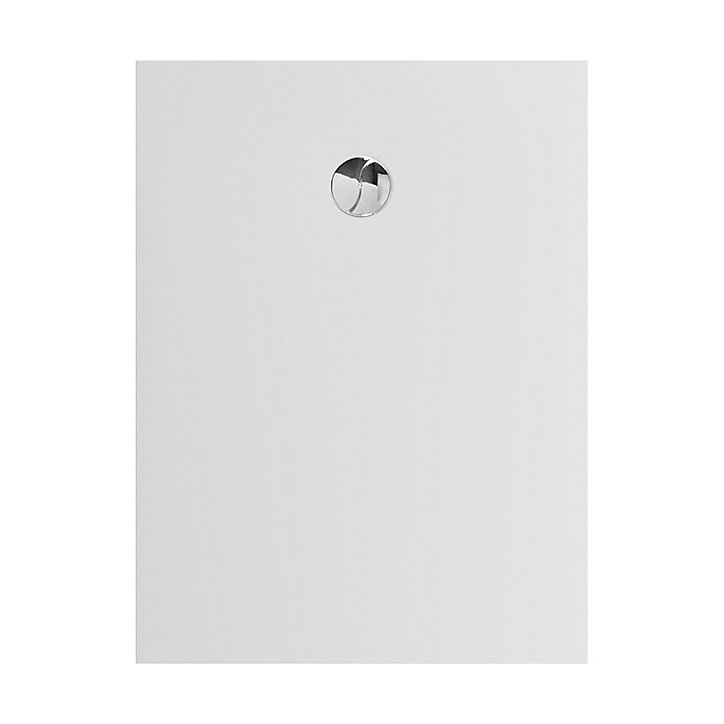 Receveur de douche 90 x 120 cm, recoupable, blanc, Allibert Karbon