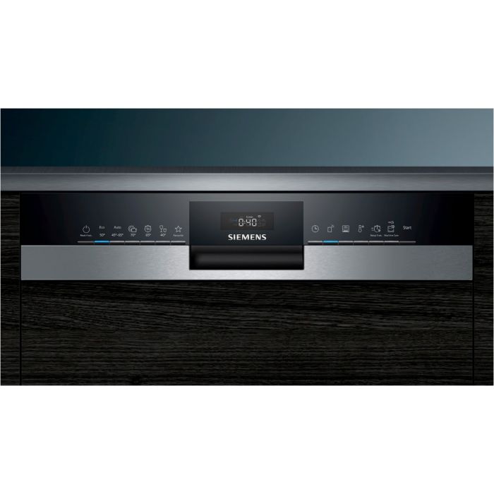 Siemens teilintegrierter Geschirrspüler iQ300 SN53HS41TE Edelstahl