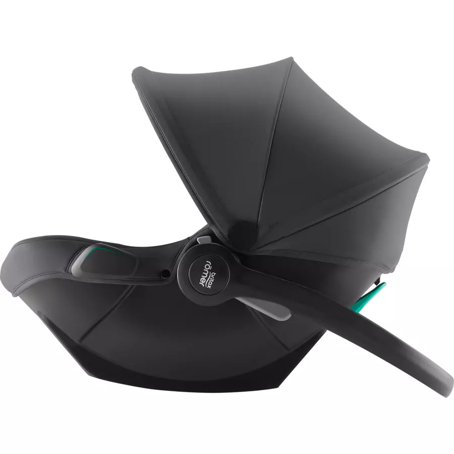 Britax Römer Buggy B-Agile M Jade Green inklusive Babyschale Baby-Safe Core i-Size Space Black plus Basisstation Core und Adapter