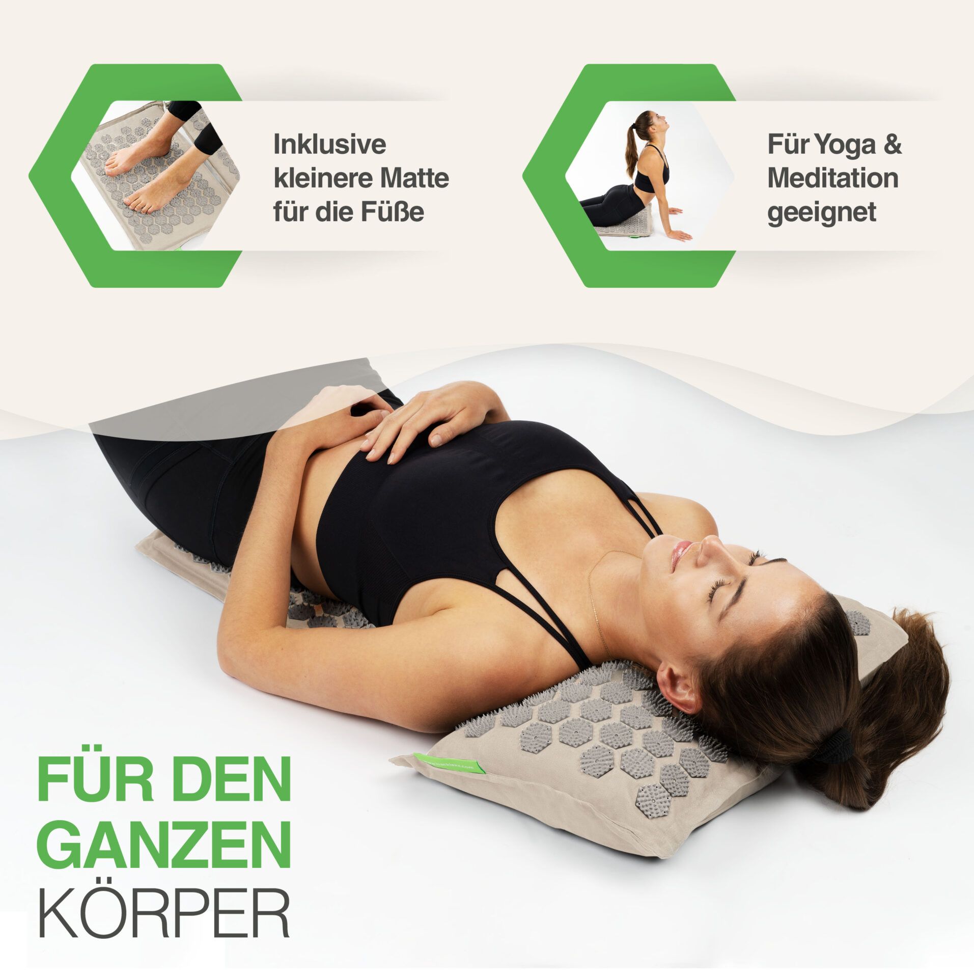 BACKLAxx® Akupressurmatten Set 