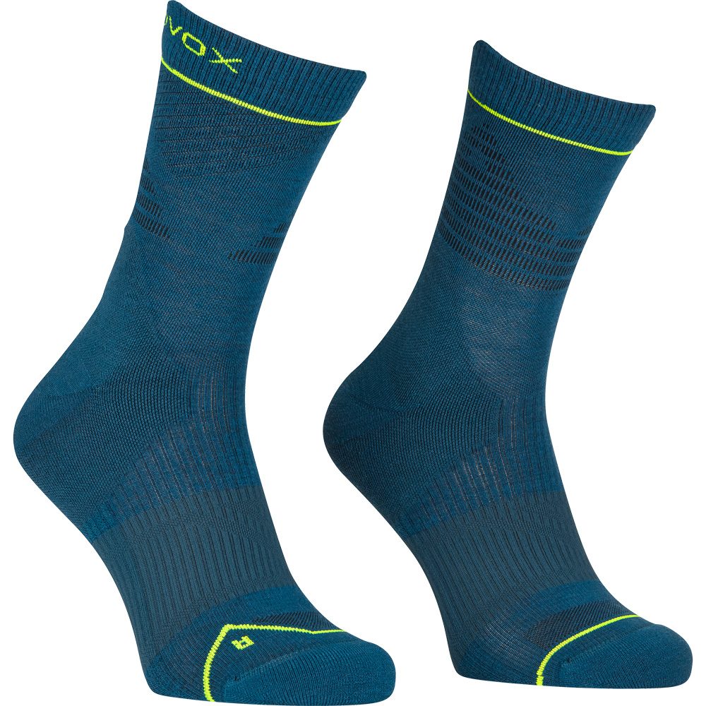 ORTOVOX Alpine Pro Comp Mid Socken Herren petrol blue