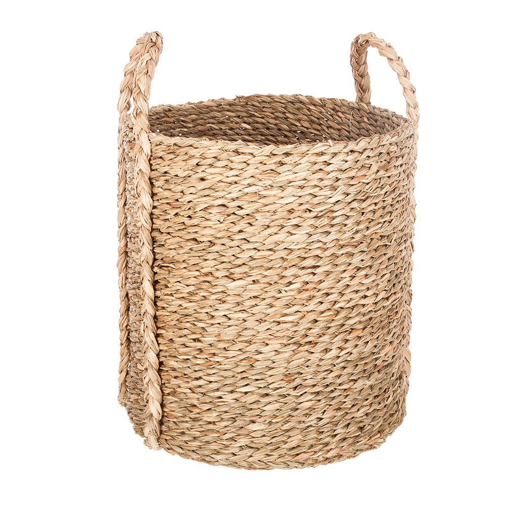 Panier de rangement osier rond D 28x29cm