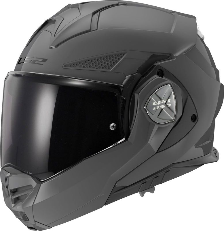 LS2 - Advant X - Helm - Nardo Grey - Glasvezel - Zonnevizier