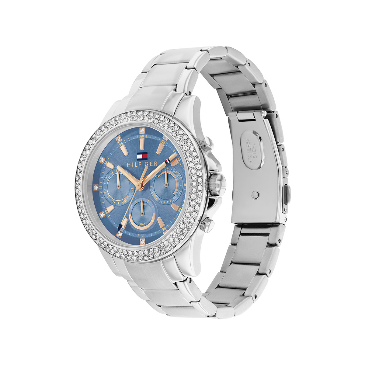 Montre TOMMY HILFIGER haven femme bracelet acier inoxydable argent