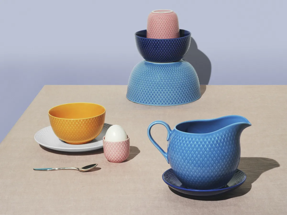 Lyngby Porcelæn Rhombe Color Saucekande
