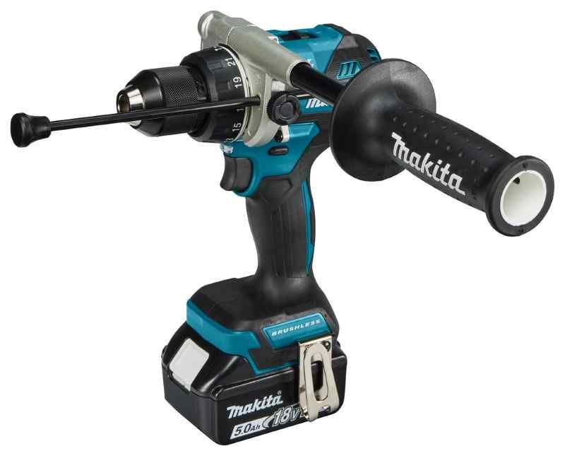 Makita DHP486RTJ 18V Li-ion accu klopboor-/schroefmachine set (2x5.0Ah) in Mbox - koolborstelloos