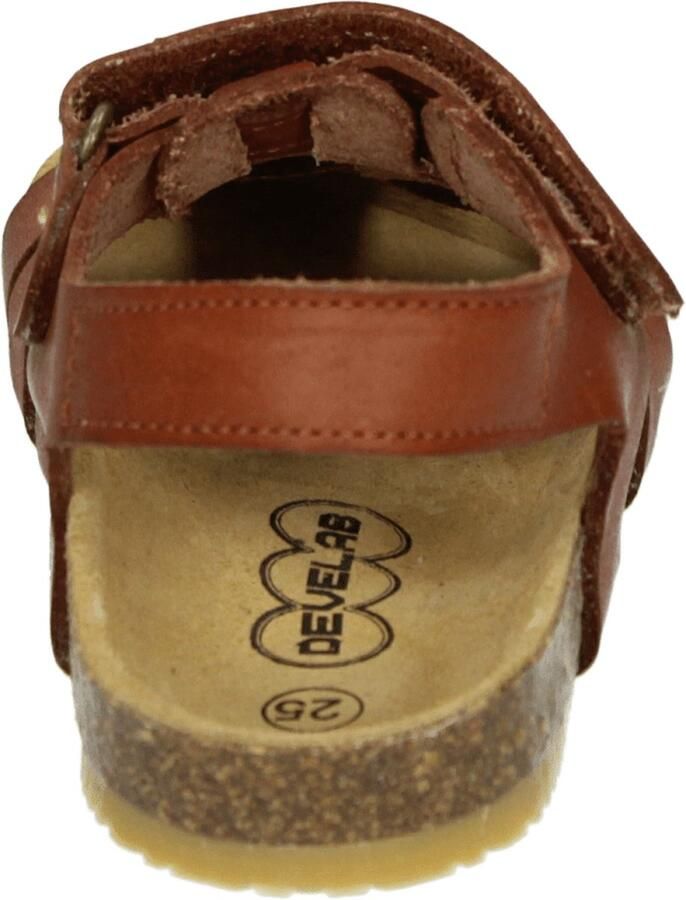 Develab 49001~~~~~~~~~~~~~~~~~~~~~~~~~ JongensSandalenKindersandalen Cognac