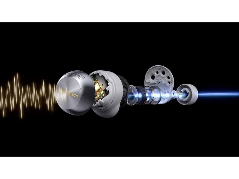 Technics True Wireless In-Ear-Kopfhörer AZ100 Schwarz Wireless In-Ear-Kopfhörer mit adaptiver Geräuschunterdrückung