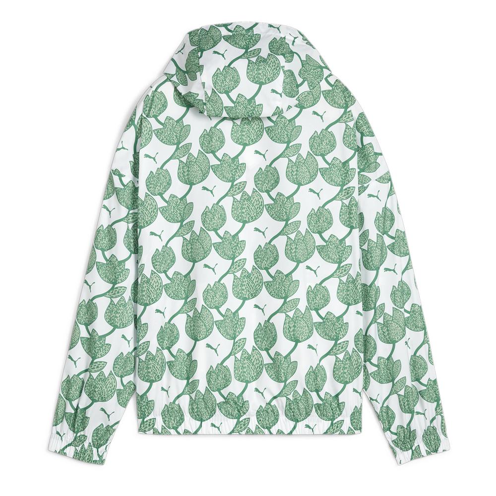 Puma Coupe-vent Blanc/Vert Femme Puma Blossom Aop
