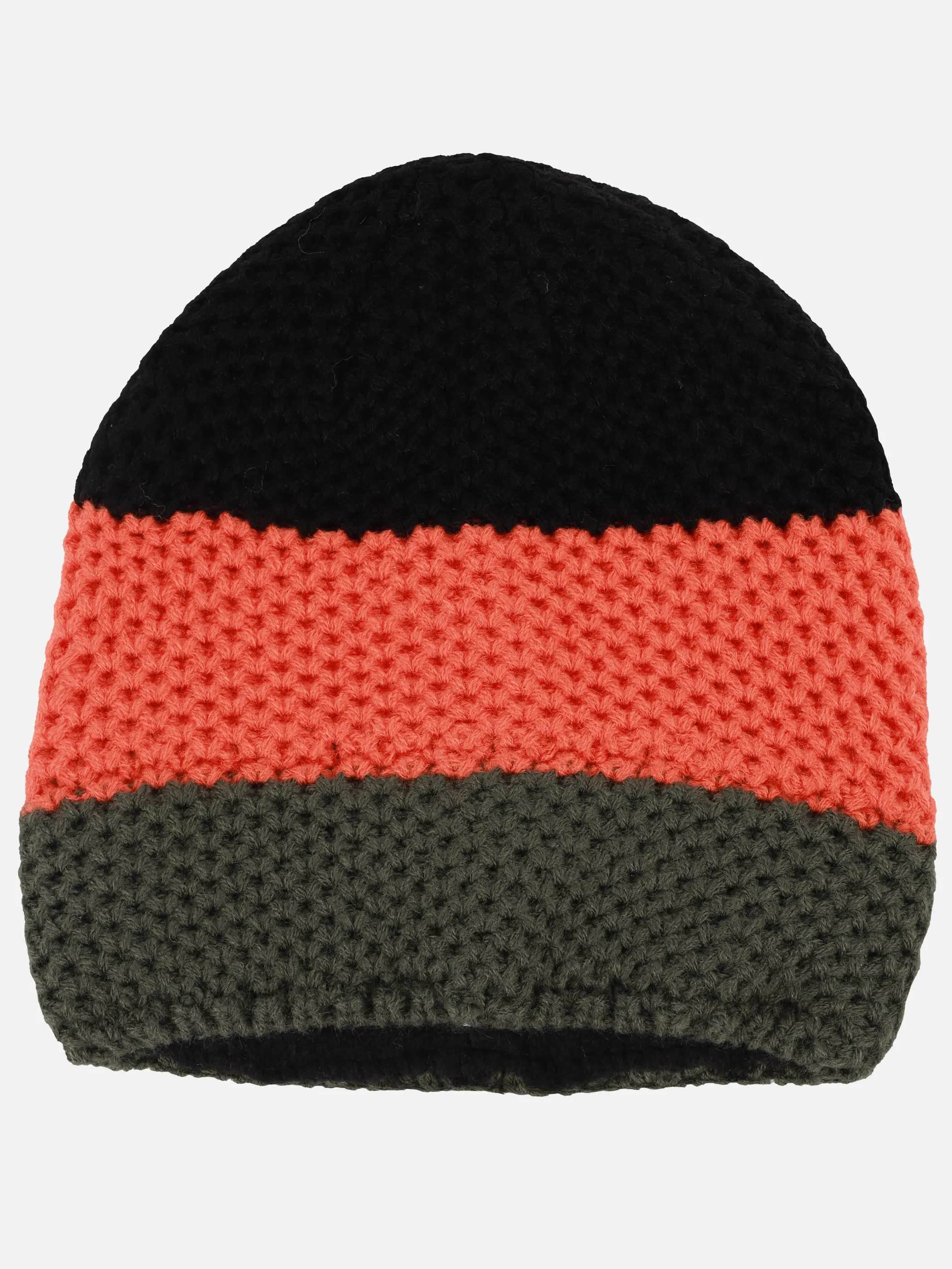 Jungen Beanie mit Blockstreifen