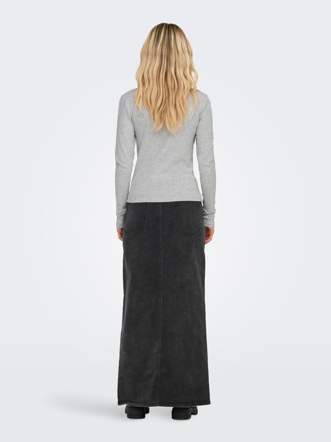 ONLRILEY Top Light Grey Melange