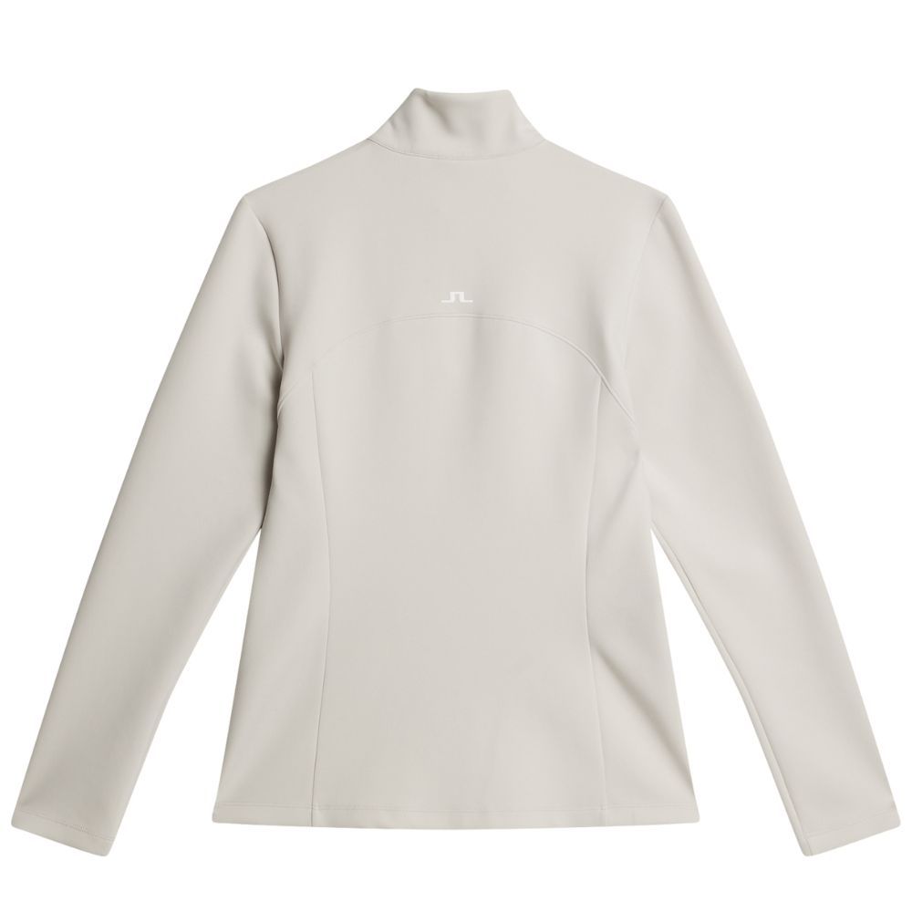 Lorelei Quarter Zip Midlayer Dame Moonbeam