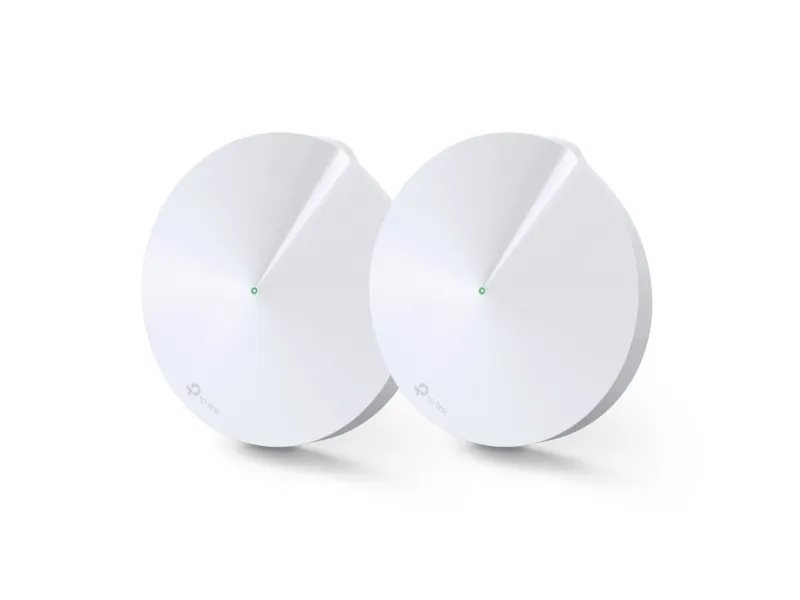 TP-Link DECO M5 - Wi-Fi-system - (2 routere) - op til 4500 sq.ft - mesh 1GbE - Wi-Fi 5 - Dual Band