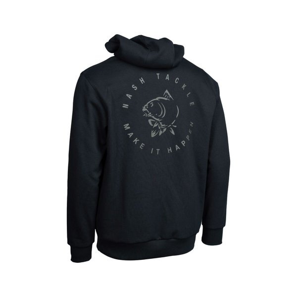 Sweat à Capuche Nash Make It Happen Logo Carpe Noir