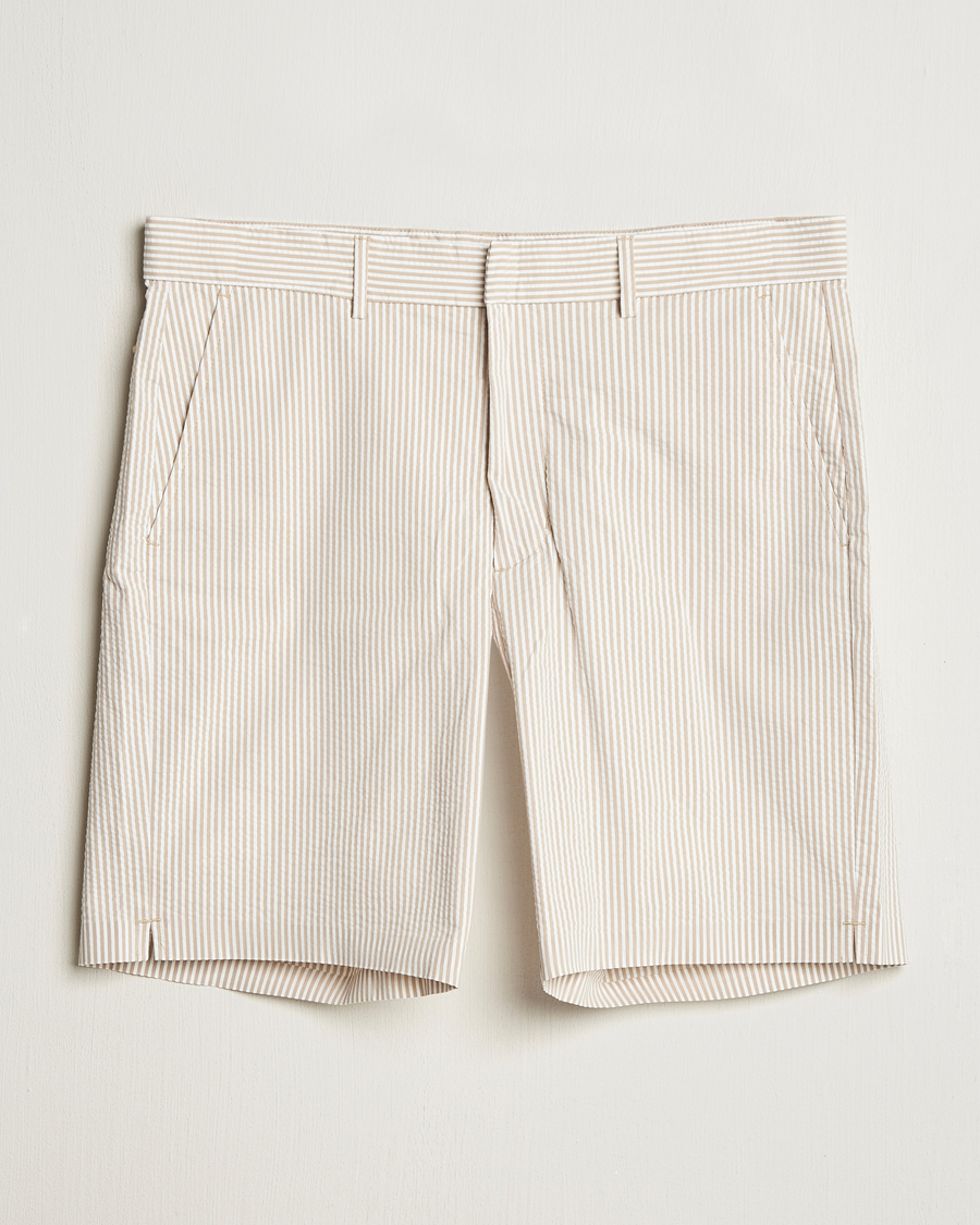 RLX Ralph Lauren Seersucker Shorts Classic Khaki/Ceramic White