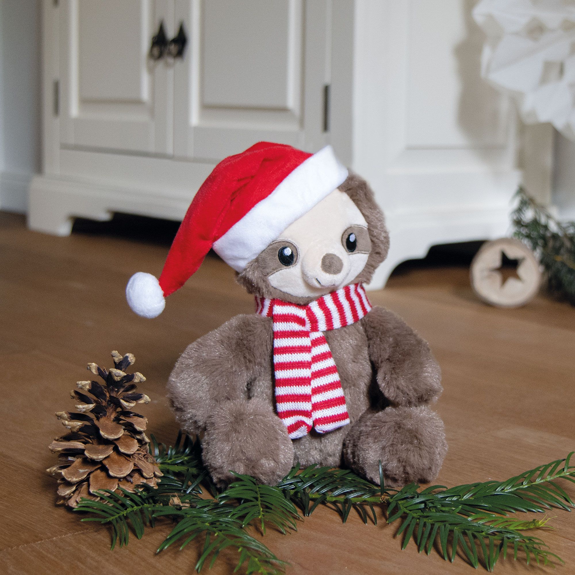 Nobby Hundespielzeug - Weihnachts Faultier Fauli