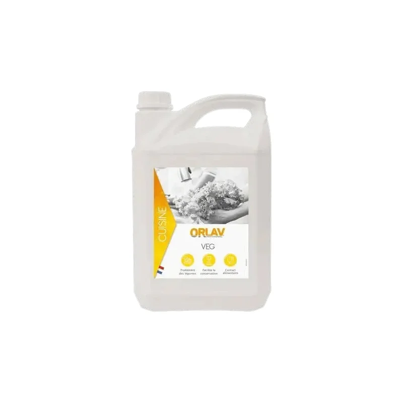 ORLAV - Déterquat désinfectant légumes - 5L