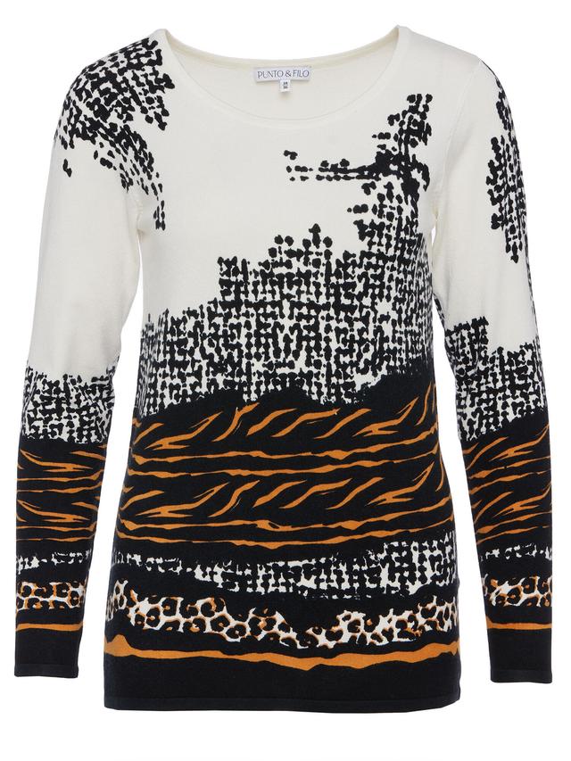 Pullover mit Grafikdruck
