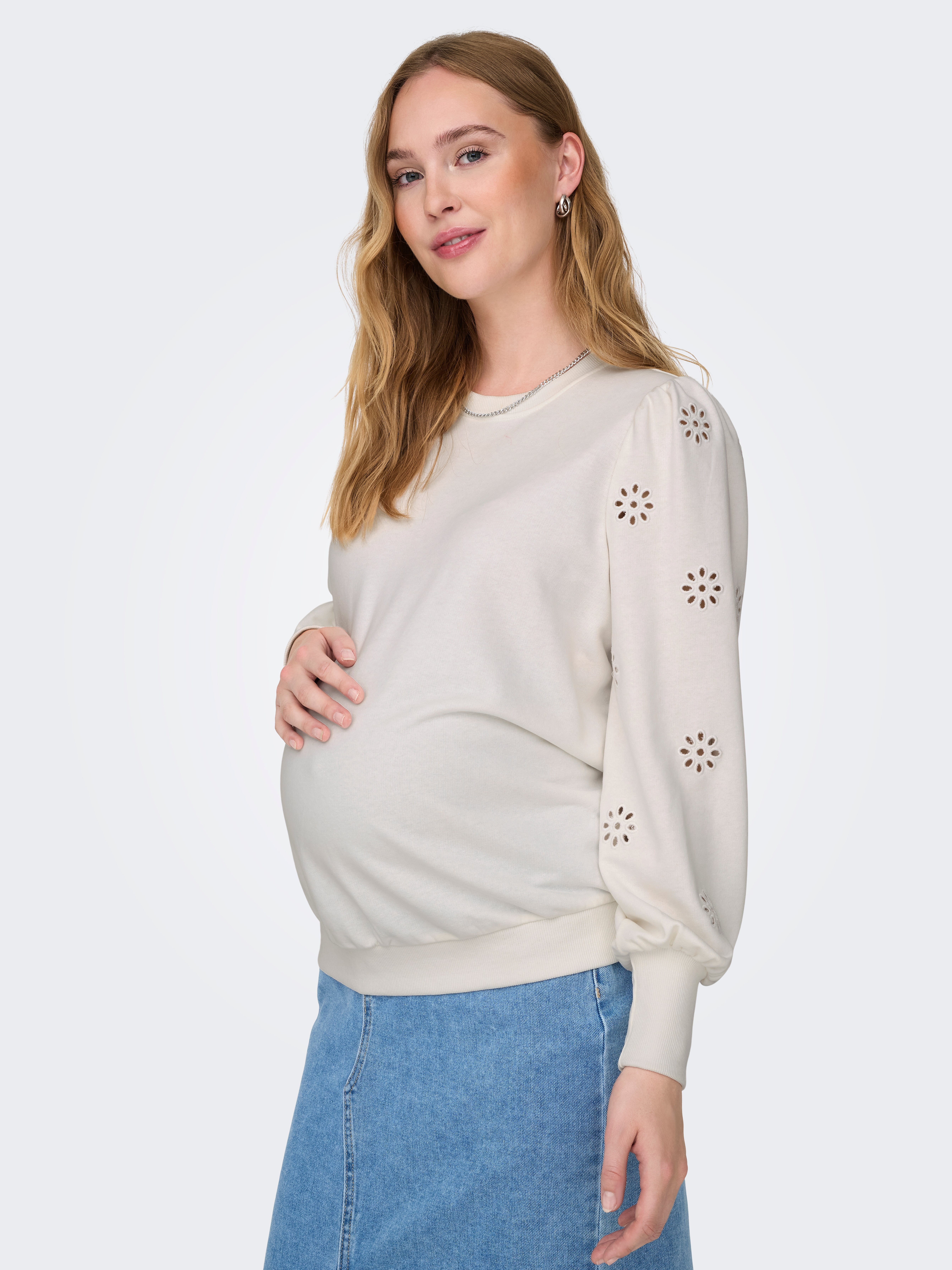 OLMFEMME Sweatshirt Cloud Dancer