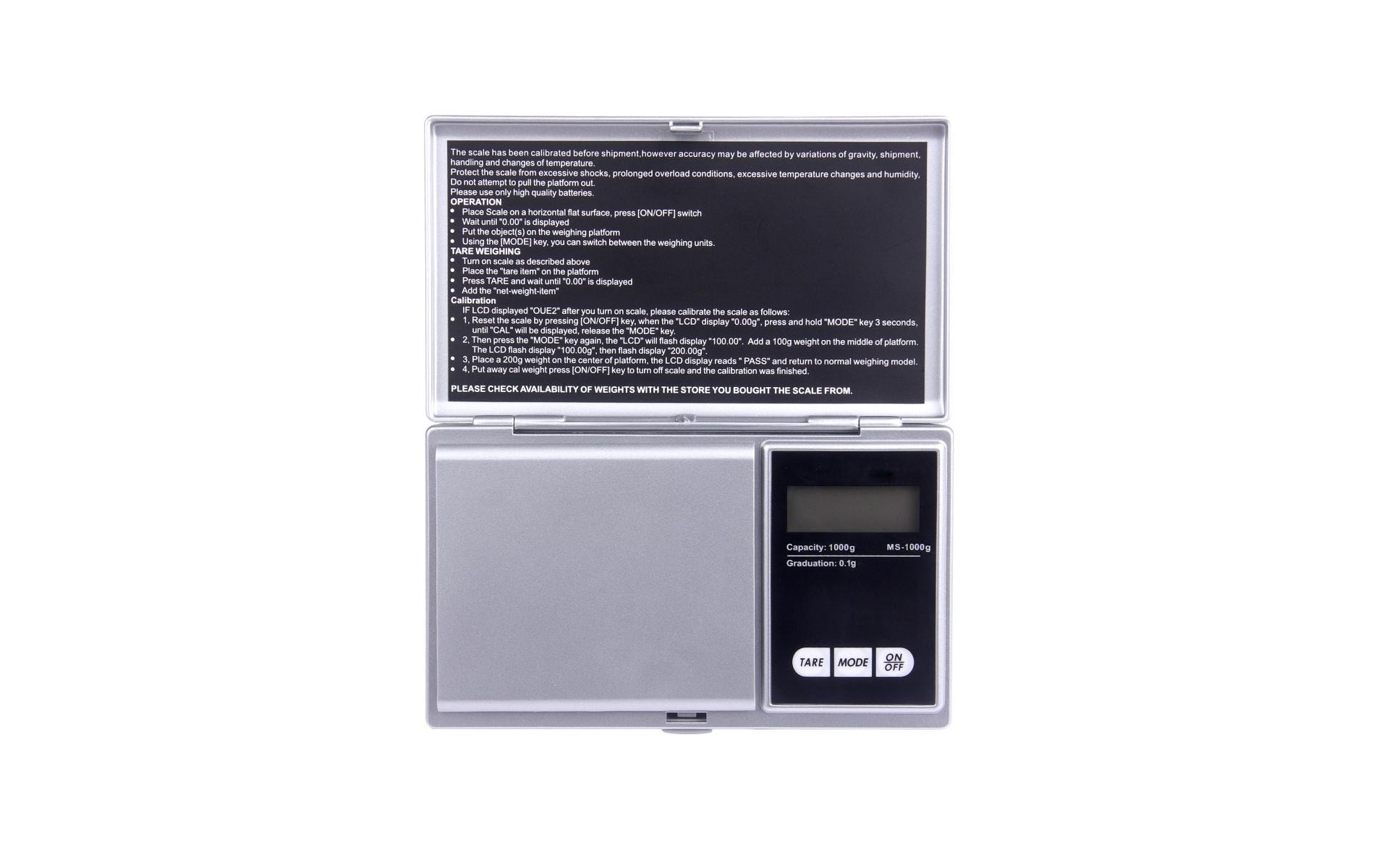 Präzisionswaage MS200 SilberWaage
