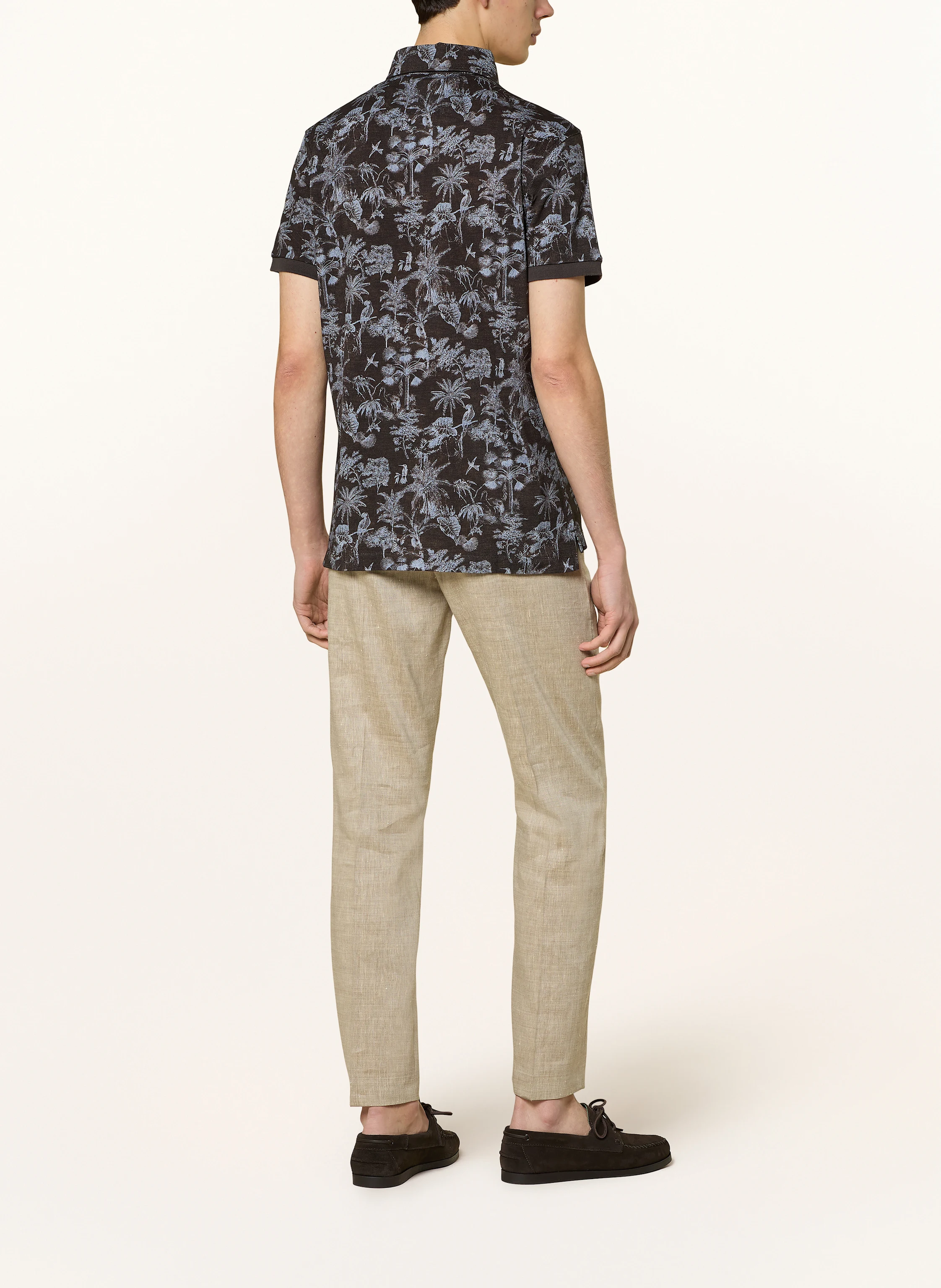 SAND COPENHAGEN Piqué-Poloshirt DENTON