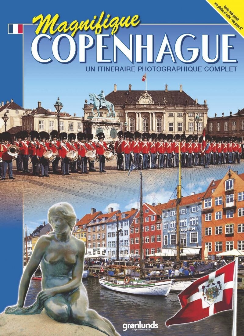 Magnifique Copenhague - Fransk 2014 - Grønlunds - Fransk Bog