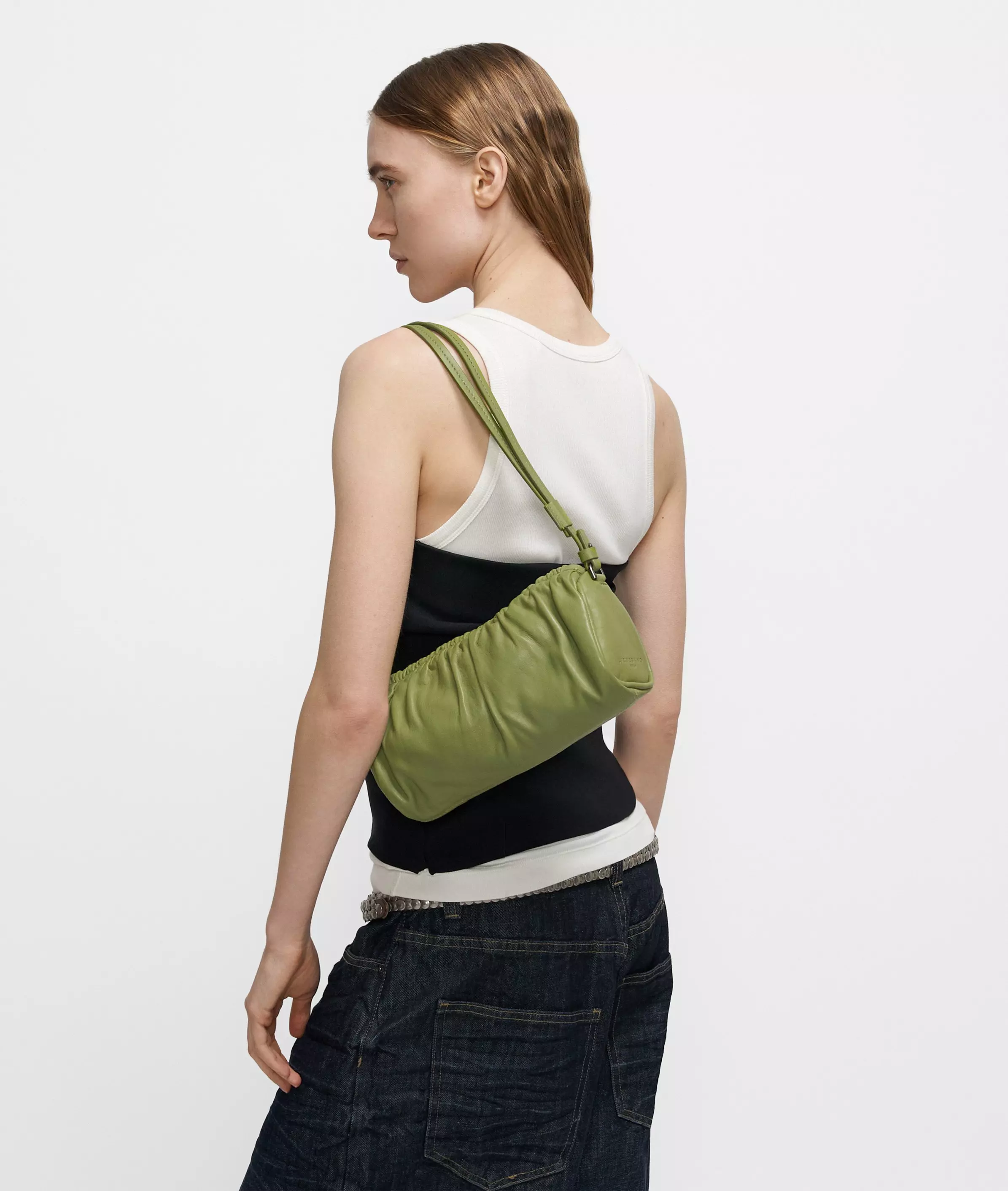 Cloud II Hobo XS Small sheepskin leather hobo bag