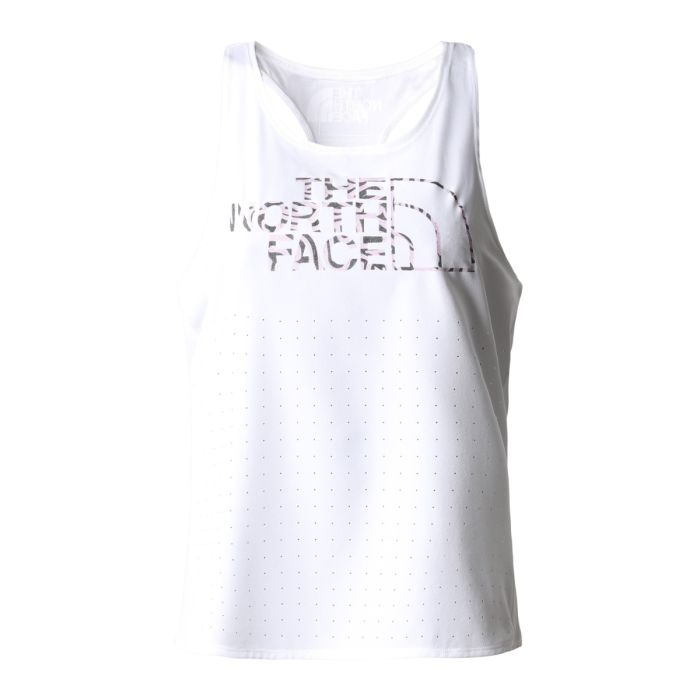 The North Face Dame Singletter Flight Weightless Tank Hvid