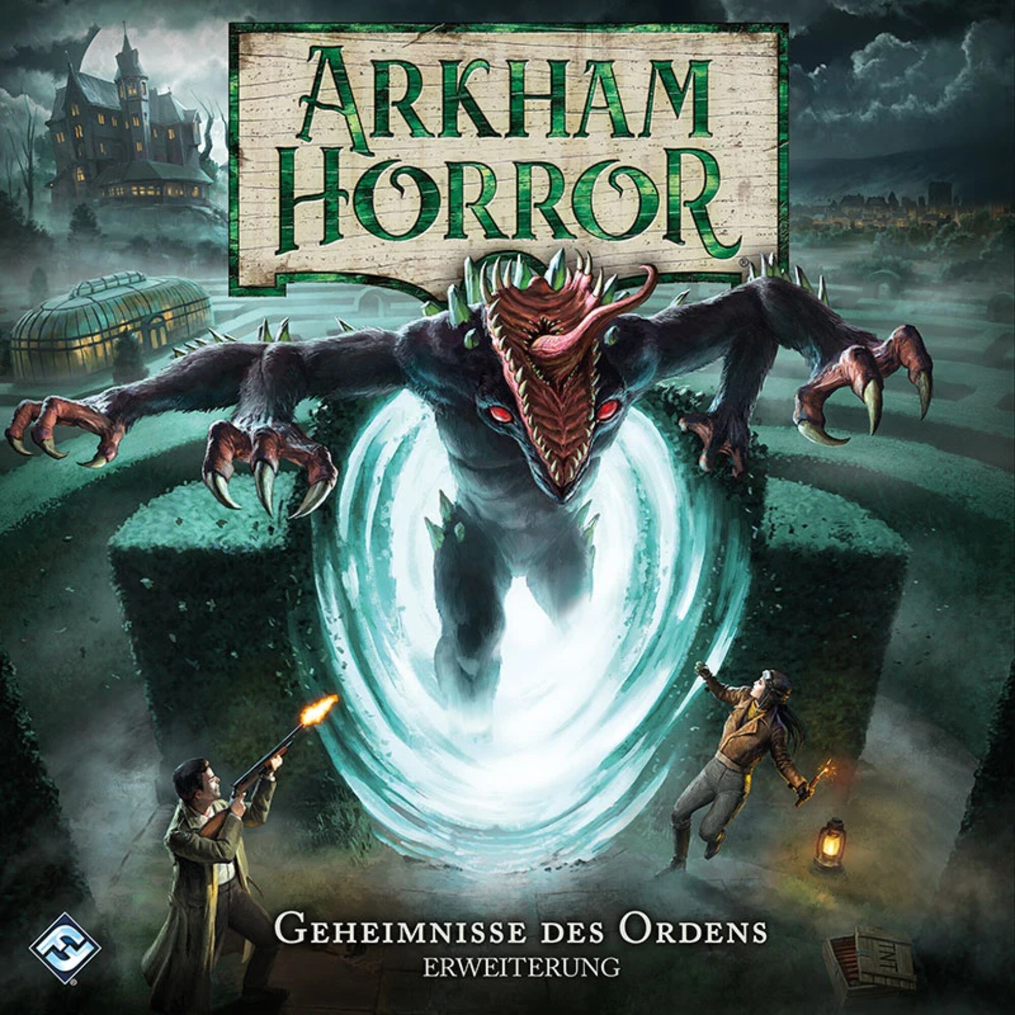 Asmodee Brettspiel Arkham Horror 3. Edition - Geheimnisse des Ordens