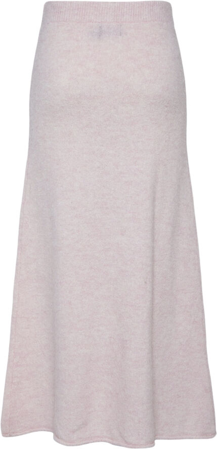 Pieces PCPAM HW ANK KNIT SKIRT BC Pink-a-boo