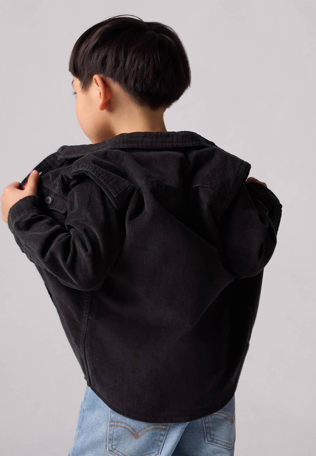 Levi's corduroy overshiirt BARSTOW zwart